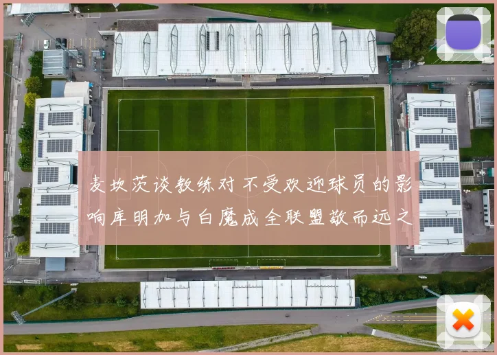 麦坎茨谈教练对不受欢迎球员的影响库明加与白魔成全联盟敬而远之的例证